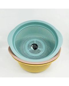 Binaural Basket YDL-8272 Kitchen Plastic Drain Washing Basket