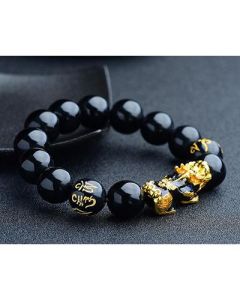Obsidian bracelet 12mm