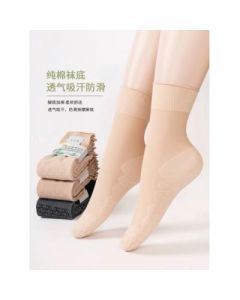 Lace lamb low loose socks Cotton bottom sweat-absorbing and wear-resistant socks