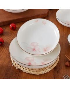 Fruit plate 7.1 inch full-color ceramic plate