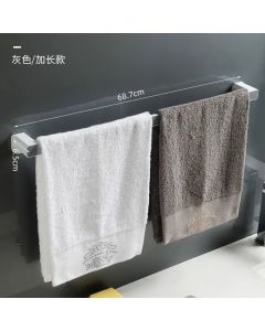 Shoe rack and towel rack in the bathroom 
