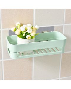 Seamless shelves in the bathroom