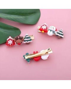 Bangs hairpin: Forehead side press clip