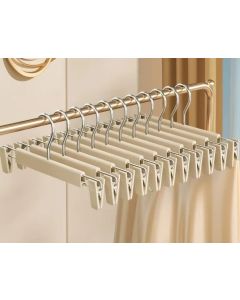 Plastic matte trouser clip 