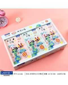 Eraser color three-dimensional DIY