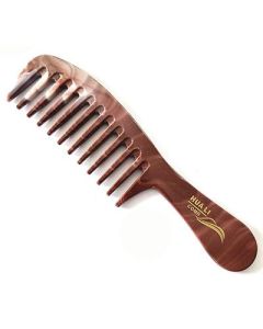 Wide-toothed comb for large teeth to smooth hair