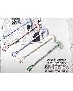 Health hammer back knock back itching device, meridian patter, massage beating stick, beating back 240/piece, 40 per box