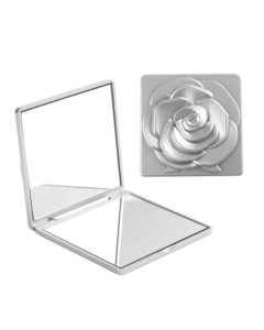 Folding double-sided mirror rose