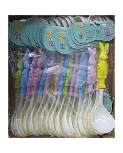 White Rabbit Soup Spoon Food grade PP