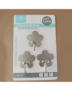 Sticky hook Le Miao 3 pieces stainless steel