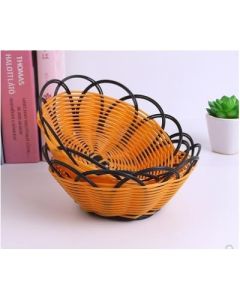 Storage basket imitation rattan