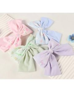 Flat bow spring clip on the back of the head top clip hairpin Sanrio