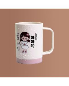 Mouthwash cup for parent-child families