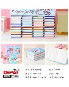 Pocket notebook Lumini 384/case