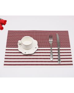 Striped placemats 