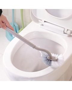 Toilet cleaning brush Japanese S-type elbow wall-mounted without dead ends