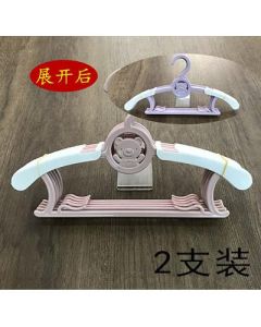 Children's retractable hanger 2 pieces