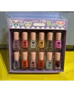 Water-based peelable nail polish Bow N534