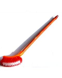 Toilet brush solid wood long handle wooden handle square