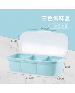 Seasoning box Tricolor