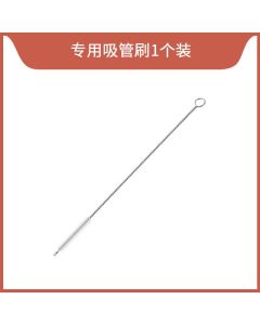 Straw spoon stainless steel