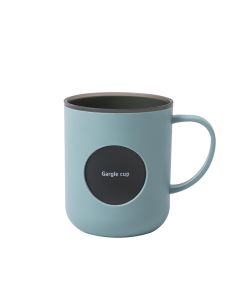 Mouthwash cup double-layered