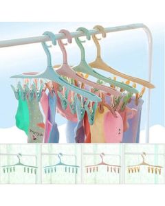 Windproof snap drying rack 8 clips Multi-head drying rack