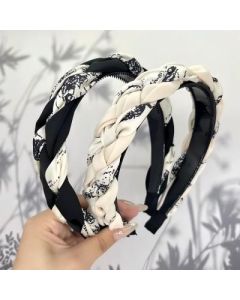 Satin headband headband VI C0-3-on