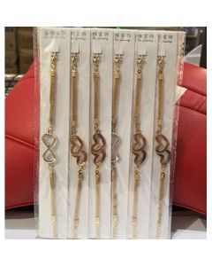 Rhinestone alloy diamond bracelet