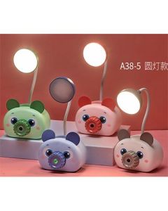 Desk lamp, mobile phone holder, pencil sharpener, pen holder, night light 