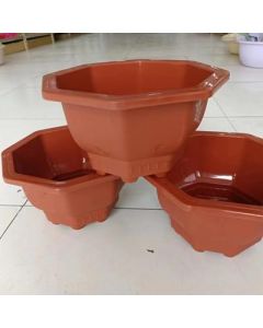 Flower pots plastic large
