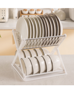 X-shaped bowl rack
