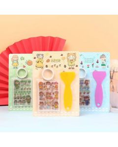 Handbook sticker LD-XHC 16 into the mix and match small shovel water cup sticker DIY production handbook material pack 16/box