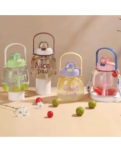 Double Drink Fat Belly Cup 1100ml High Temperature Resistant Plastic Cup 60pcs/piece