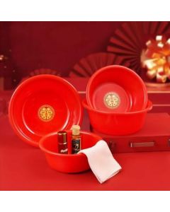 Hi basin washbasin red plastic basin