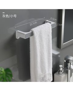 Shoe rack and towel rack in the bathroom
