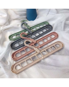 Hanger with nine holes