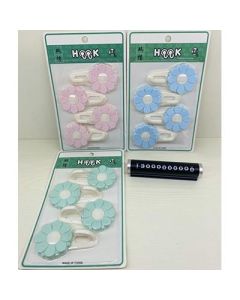Sunflower hook double letter Nordic simplicity color-block four pack 160/carton