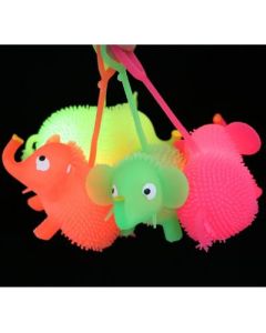 decompression toy hedgehog fur ball vent colorful glow ball glitter ball bouncy ball elephant