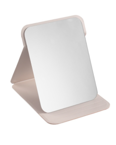 Folding mirror with rounded corners