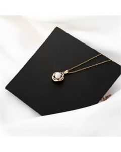 Pearl necklace titanium steel jewelry alloy pendant