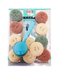 The cleaning ball 12+1 is detachable and washable