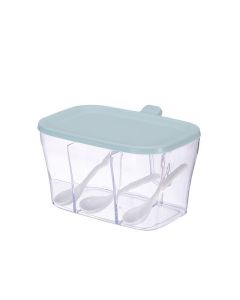 Seasoning box with three points