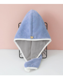 Double coral velvet dry hair cap