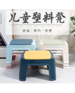Small plastic stool can be stacked low round bench 46/box