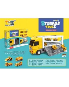 Storage inertia multi-functional container truck parking lot engineering series set 12 boxes/box