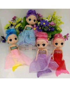 Doll pendant Long leg long skirt 17cm