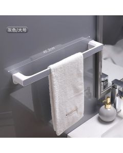 Shoe rack and towel rack in the bathroom