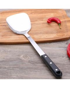Stainless steel three-nail spatula with Chenke black nylon handle