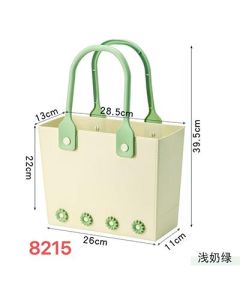 Hand-held picnic basket Outdoor household soft material Bottom drain 36/box